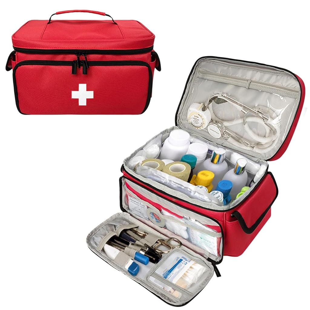 HANNEA® Medicine Storage Bag, Empty First Aid Bag HANNEA® Medicine Storage Bag, Empty First Aid Bag
